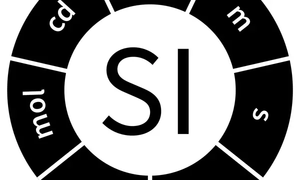 SI wheel in black and white